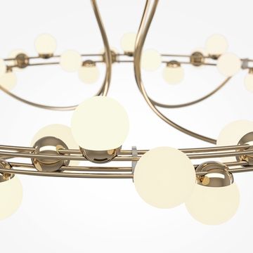 Потолочный светодиодный светильник 72W 3000К MOD081CL-L48G3K золото Tessara Maytoni