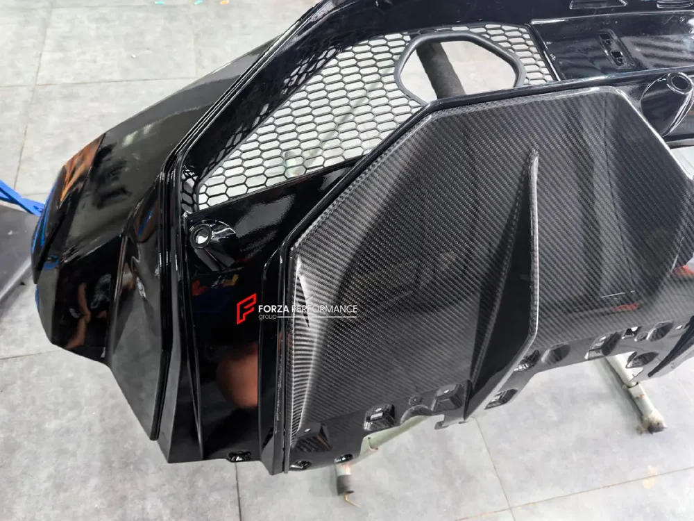 Карбоновый диффузор заднего бампера для Lamborghini Huracan Tecnica LP640-2 2022-2024 Ламборгини Хуракан
