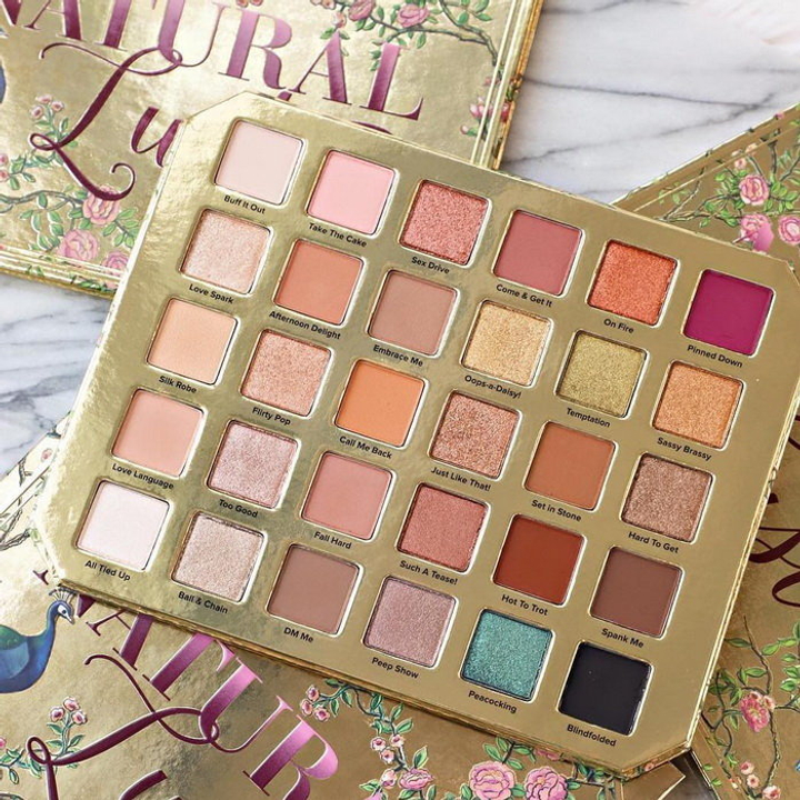 Тени для век Too Faced Natural Lust Eye Shadow Palette Summer 30 цветов