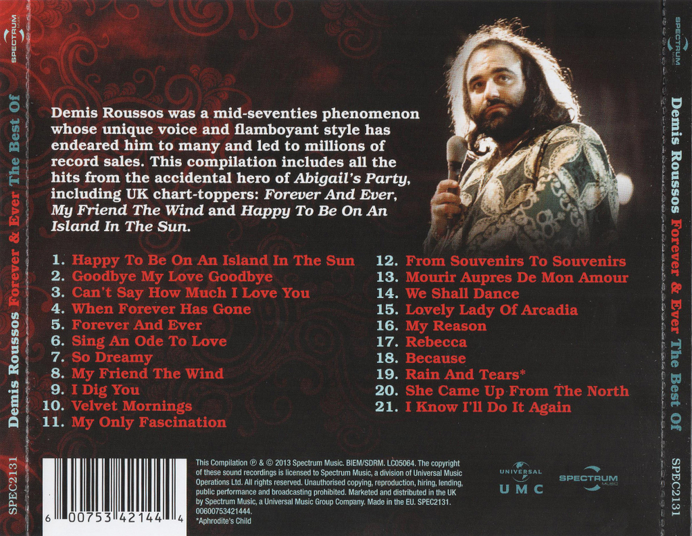 Demis Roussos / Forever & Ever: The Best Of (CD)