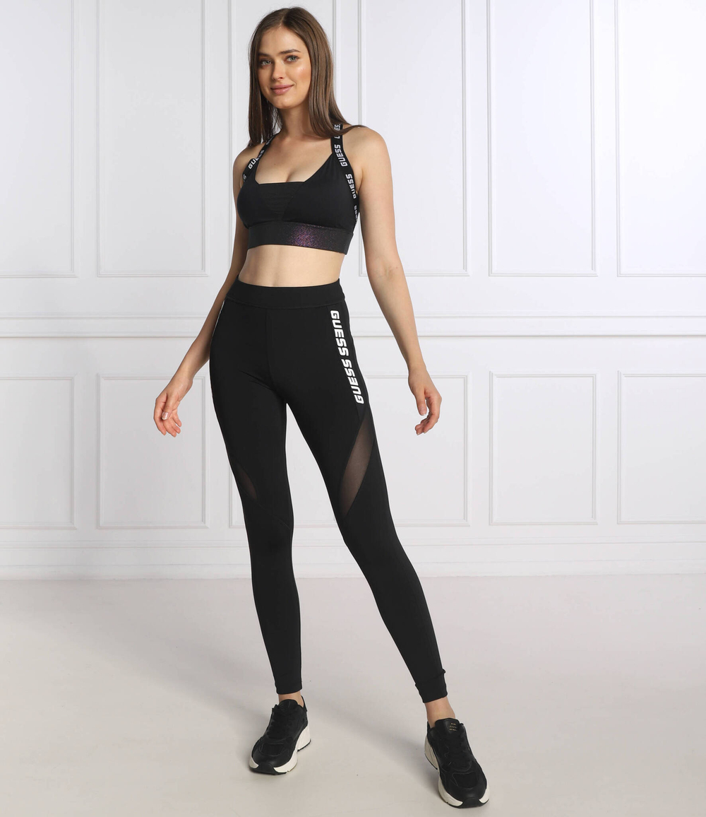 леггинсы angelica GUESS ACTIVE - черный(V2YB17 MC03W)