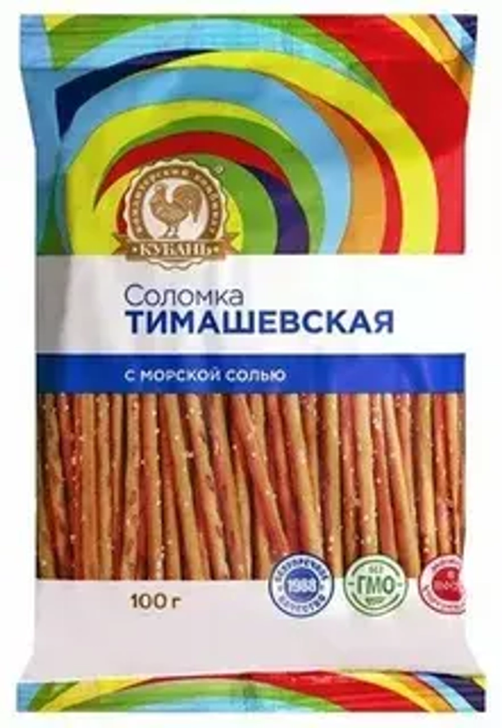 СОЛОМКА ТИМАШЕВСКАЯ СОЛЕНАЯ 100 г