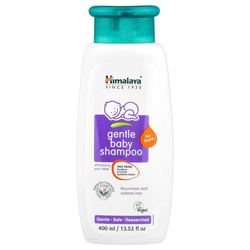 Himalaya, Нежный Детский шампунь, Гибискус и Нут, 13,53 жидких унций (400 мл)