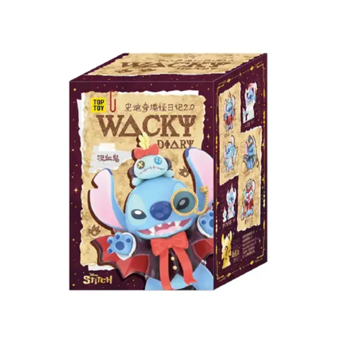 Случайная фигурка TOP TOY Disney Lilo & Stitch: Weird Diary 2.0