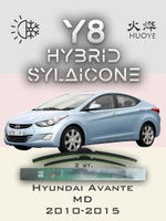 Щетки стеклоочистителя HUOYE Y8 650/350 мм на Hyundai Avante | Hook/J-Hook