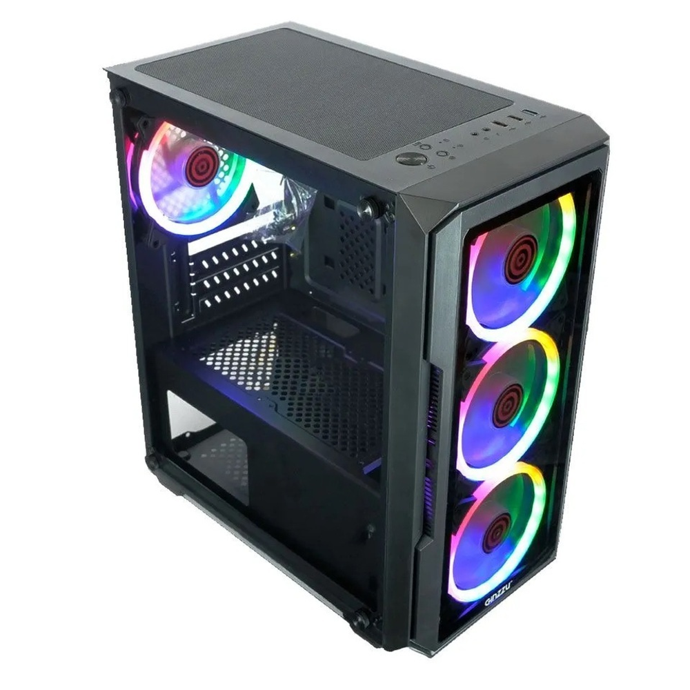 Игровой компьютер Intel X 2650V4 12-ядерный 16ГБ RAM 512ГБ SSD RX5700Xt Windows 10