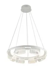 Люстра подвесная NewRgy 3330/600 WHITE / Белый, 85 Вт, белая