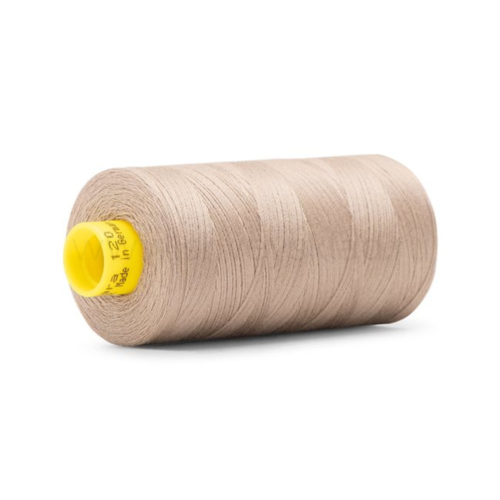 Нитка Gutermann Mara 120 (1000 метров), 1 кат., универсальная | 724 бл. серо-коричневый