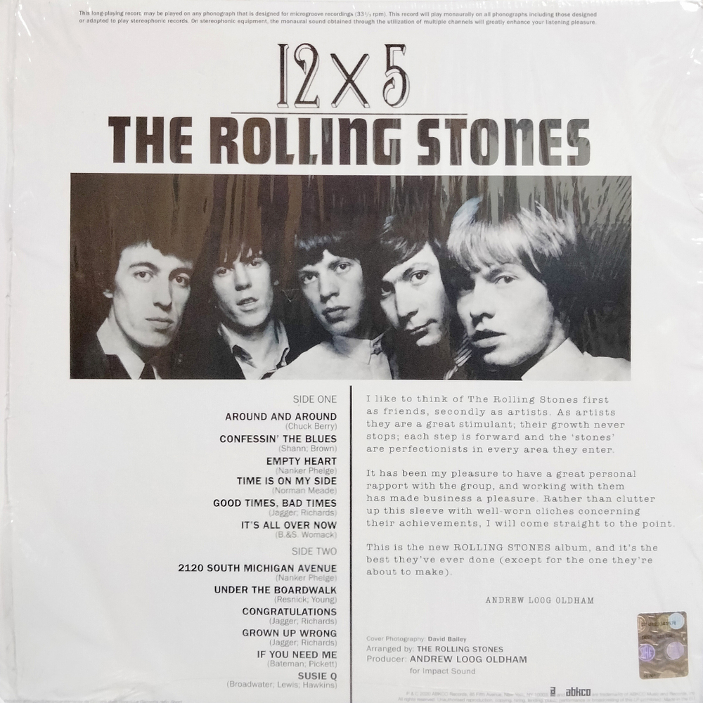 The Rolling Stones / 12 X 5 (LP)