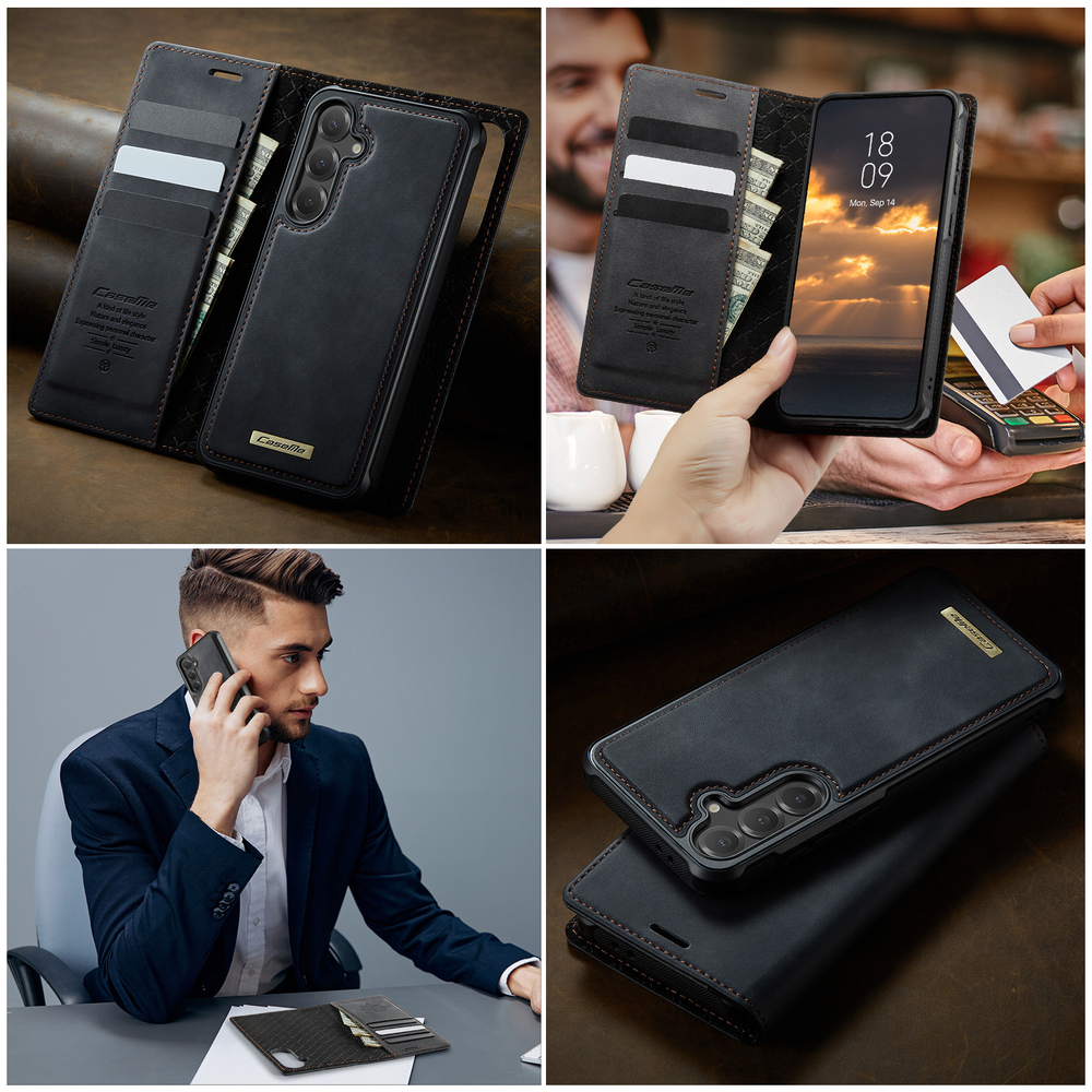 Чехол-кошелек CaseMe 2 in 1 MagSafe Samsung Galaxy S25