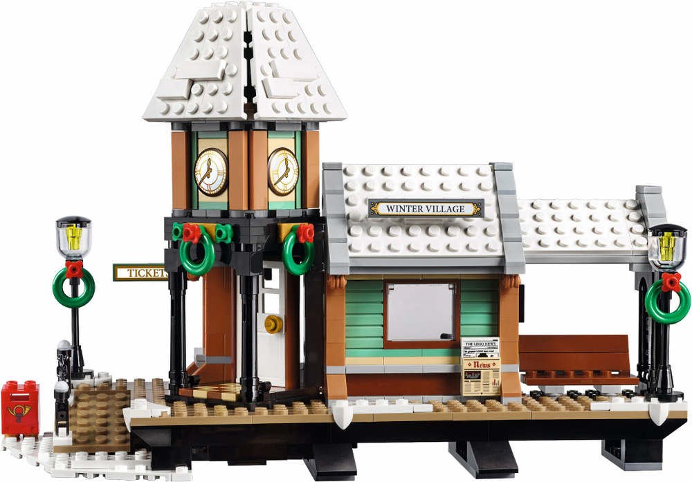 Конструктор LEGO 10259 Станция зимней деревни