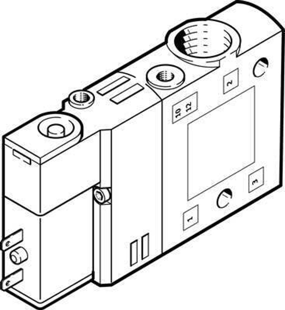 CPE14-M1BH-3GLS-1/8 Распределитель с электроуправлением CPE14-M1BH-3GLS-1/8 Распределитель с электроуправлением