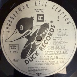 Виниловая пластинка Eric Clapton - Journeyman LP