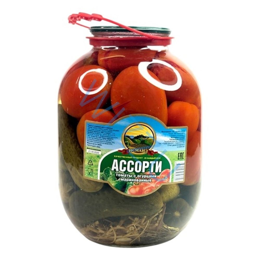 ТОМАТЫ АССОРТИ "Исмаил" 1,5л