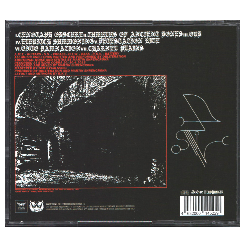 Obliteration / Cenotaph Obscure (RU)(CD)