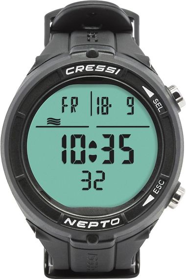 Подводный компьютер Cressi Nepto черный