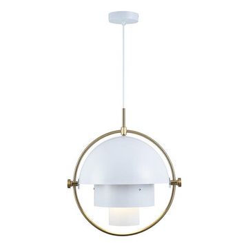 Подвесной светильник 1*Е27 LOFT9915-WH белый/золото Multi-lite LOFT IT