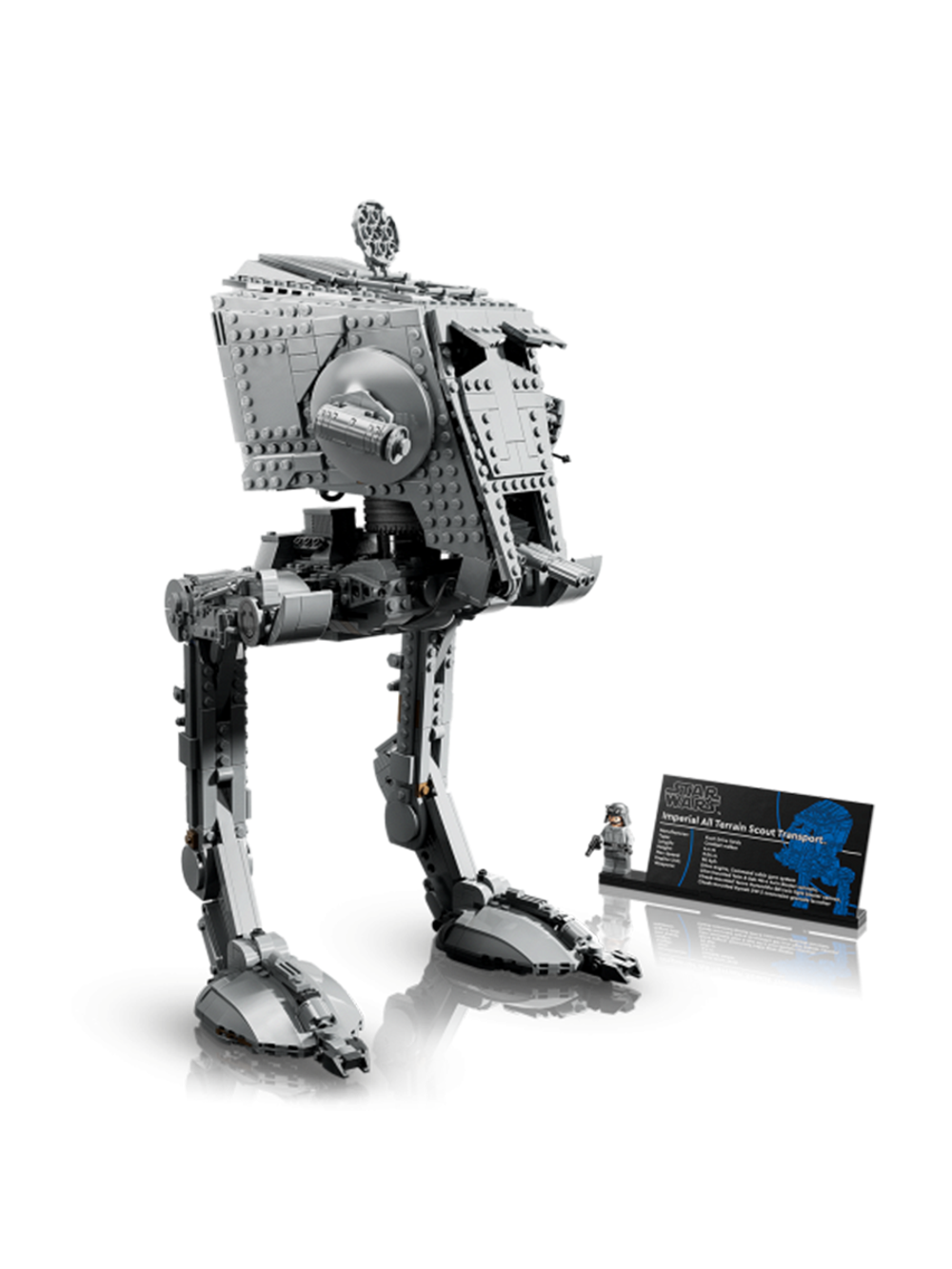 Конструктор Лего Звёздные войны Шагоход AT-ST | LEGO Star Wars AT-ST Walker 75417, 164 детали (4+)
