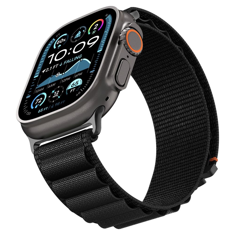 Ремешок Spigen WBF1 Band для Apple Watch 44/45/46/49 мм Black