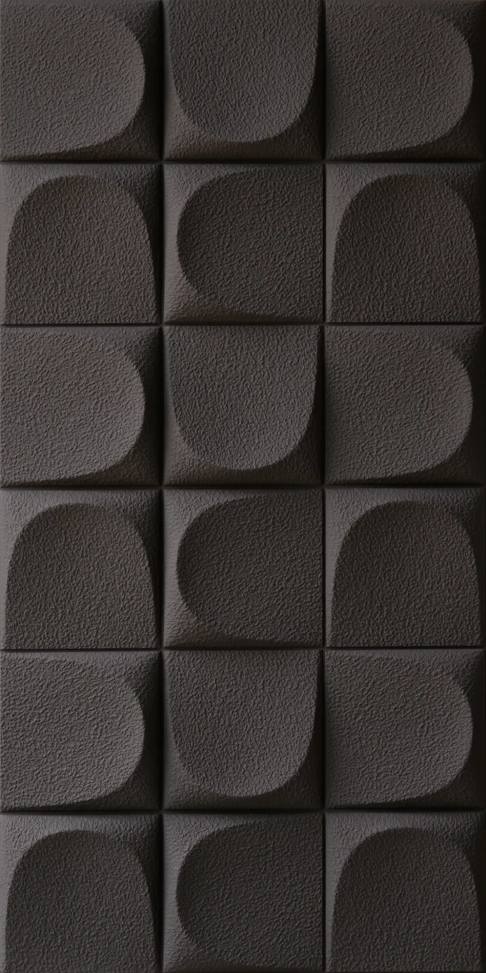 ЗД полиуретановая панель (квадрат) / 3D PU STONE PANEL, HL-05, 1200х600 мм