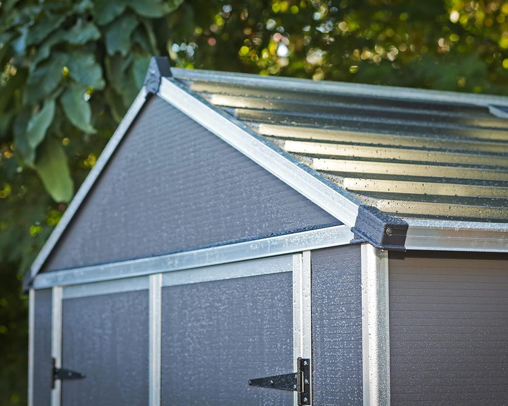 Сарай из поликарбоната Palram Rubicon 6x8 grey