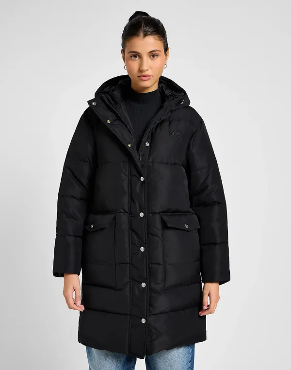 Куртка утепленная женская LEE LONG PUFFER JACKET