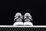 AIR JORDAN 1 LOW BLACK/BLACK/LIGHT SMOKE GREY/WHITE