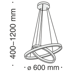 Подвесной светильник Maytoni MOD058PL-L55W4K