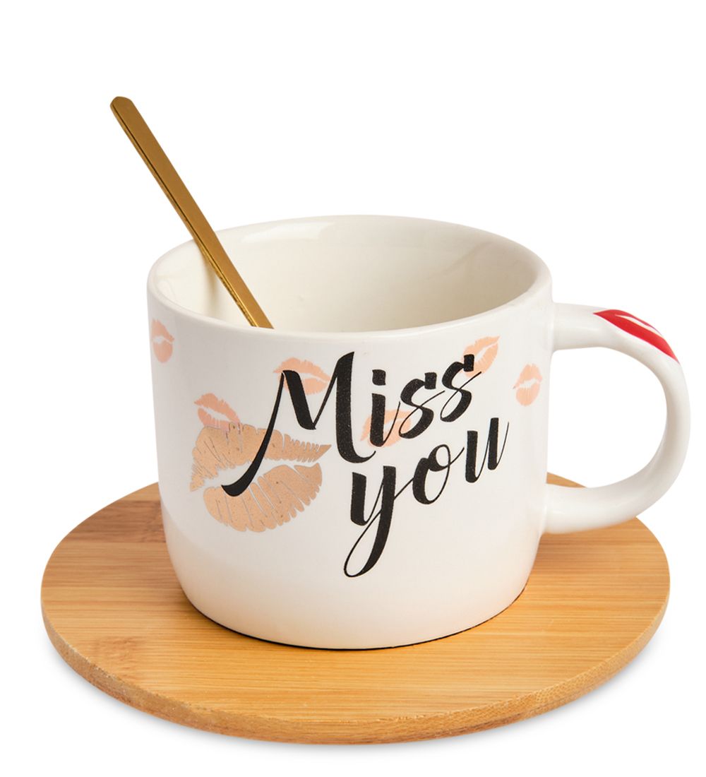 GAEM Art MUG-399/1 Чайная пара «Скучаю по тебе'