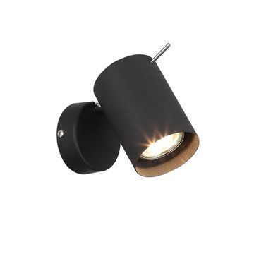 Спот 1*GU10 SL597.401.01 чёрный Fanale ST-Luce