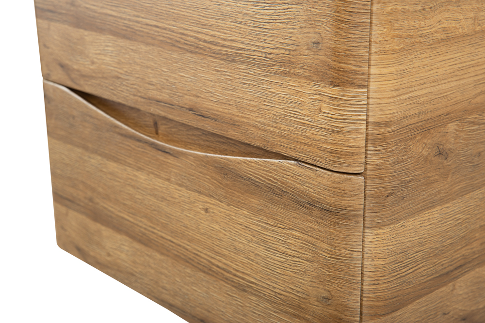 Мебель для ванной комнаты подвесная BelBagno ACQUA-600-2C-SO-RR 60см Rovere Rustico