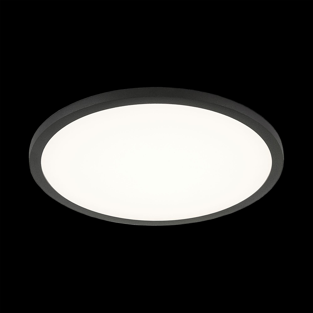 Citilux Омега CLD50R152 LED Встраиваемый светильник с диммером Чёрный