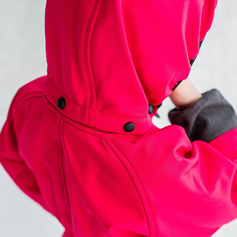 Комбинезон Softshell демисезонный "Фуксия"