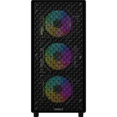 Корпус Formula V Line Mana Dynamic Black, ATX, без БП