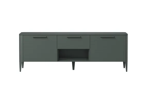 Тумба Type oak под ТВ ширина 160 см (темно-серый)