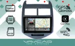 Магнитола для Chevrolet Aveo 2012-2015 - Vaycar VA10-0107-2K на Android 13, Быстрая, 2K QLED, CarPlay,4G SIM-слот