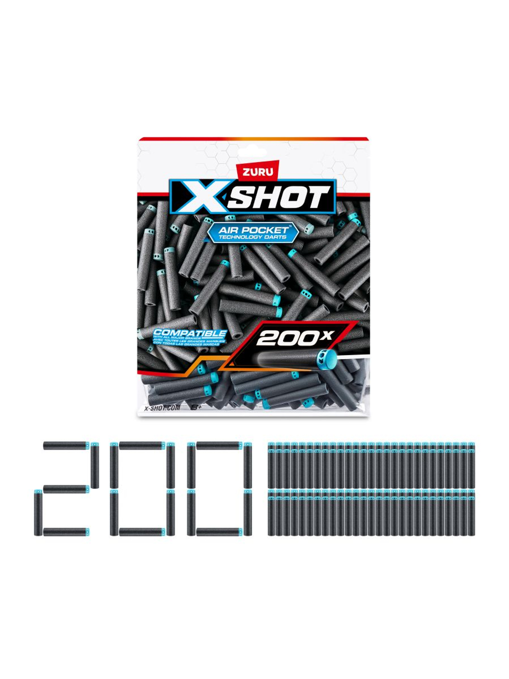Патроны X-Shot 200шт