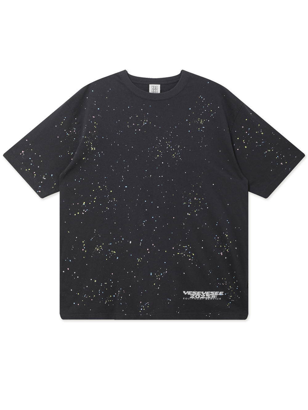 Мужская Футболка Y.e.s Multi Painted
