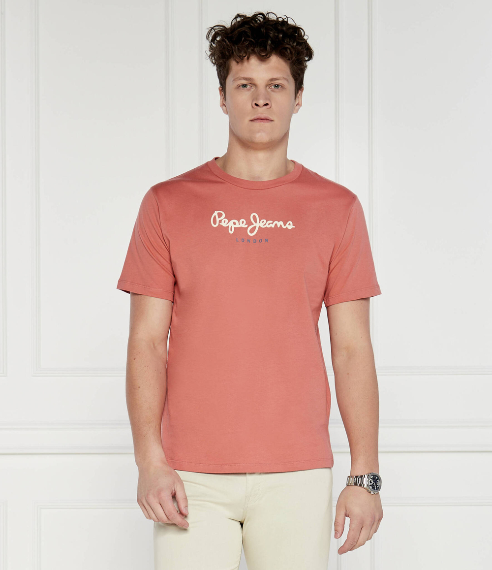 Футболка Pepe Jeans London - персиковый(PM508208)