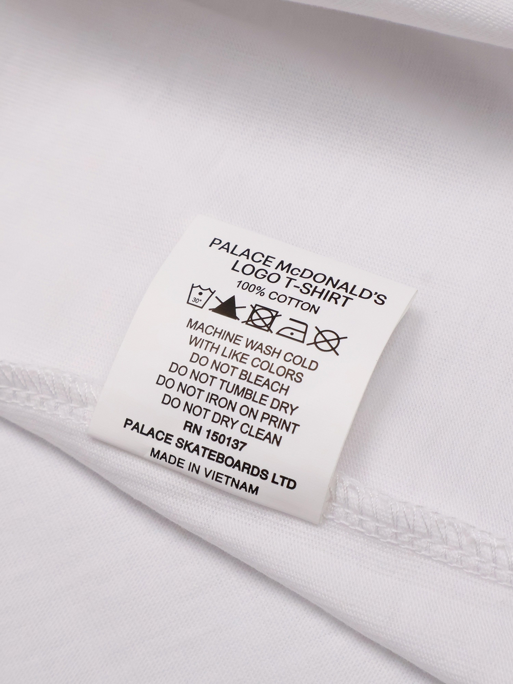 Palace McDonald's Logo White T-Shirt