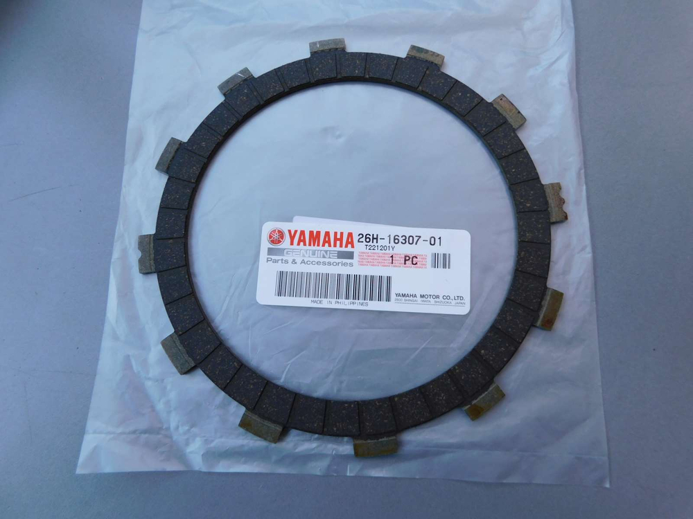 диск сцепления фрикционный Yamaha V-MAX 1200 XV1600 XV1700 26H-16307-01-00