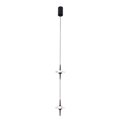 Светильник подвесной ST-Luce Черный/Прозрачный LED 2*5W sl6231.403.02