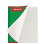 Тетрадь А5, 48 л., STAFF, клетка, офсет №2 ЭКОНОМ, обложка картон, "АБСОЛЮТ", 402784, 5шт