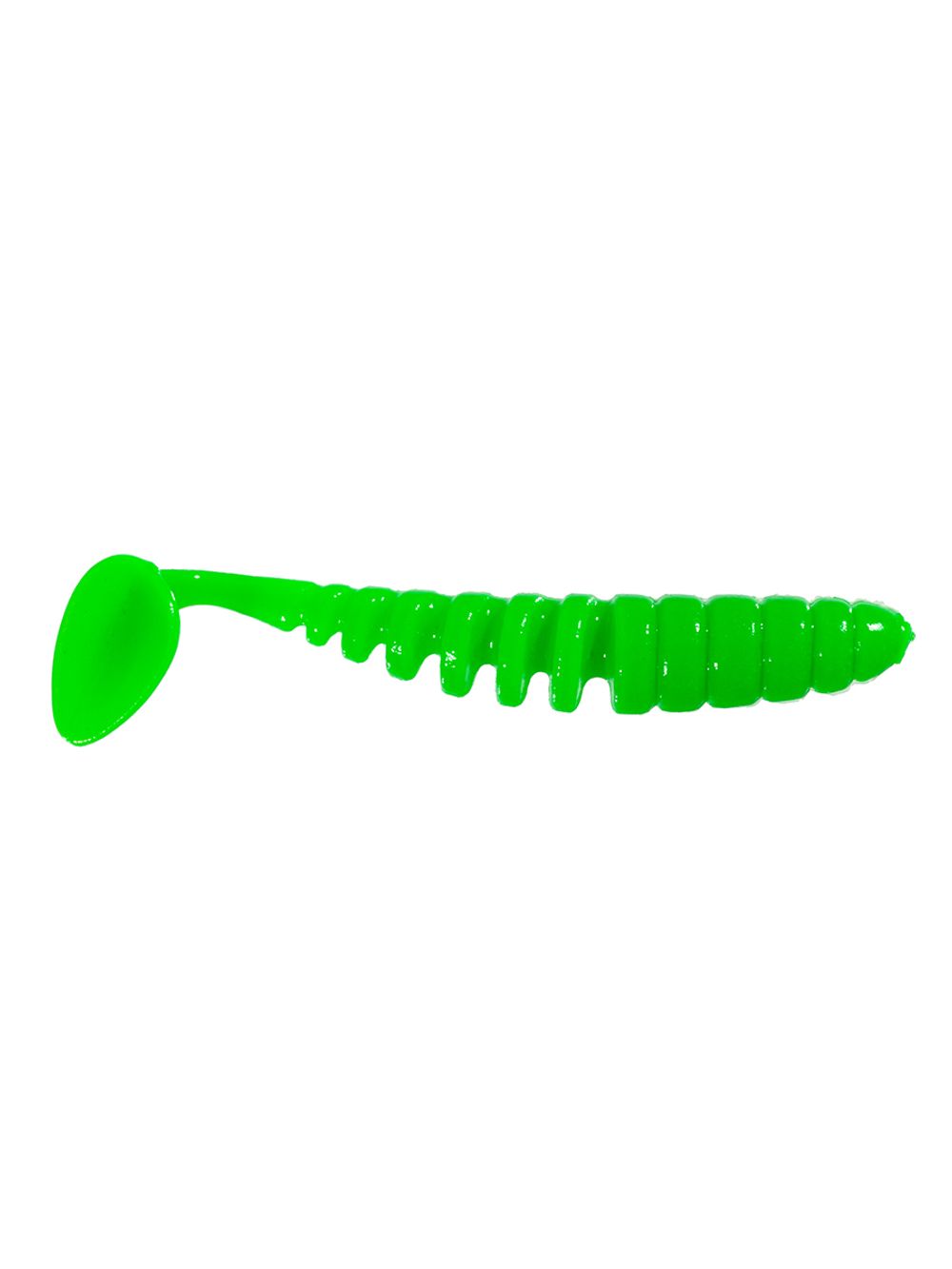 Приманка ZUB-SHAD  50мм(2")-10шт, (цвет 401) зеленый