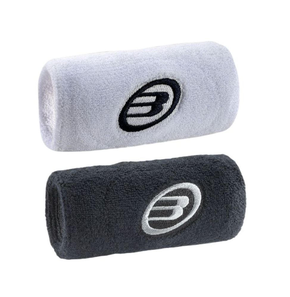 Напульсник теннисный Bullpadel BPMU262 2P - white/black
