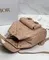 Рюкзак Dior Caro розовый, модель среднего формата