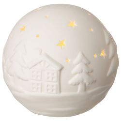 ФИГУРКА "ШАР-НОЧНИК" С LED-ПОДСВЕТКОЙ 11,8*11,8*10,4 СМ