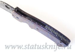 Нож Crawford Kasper Gentleman Full Dress Timascusфотография - 10