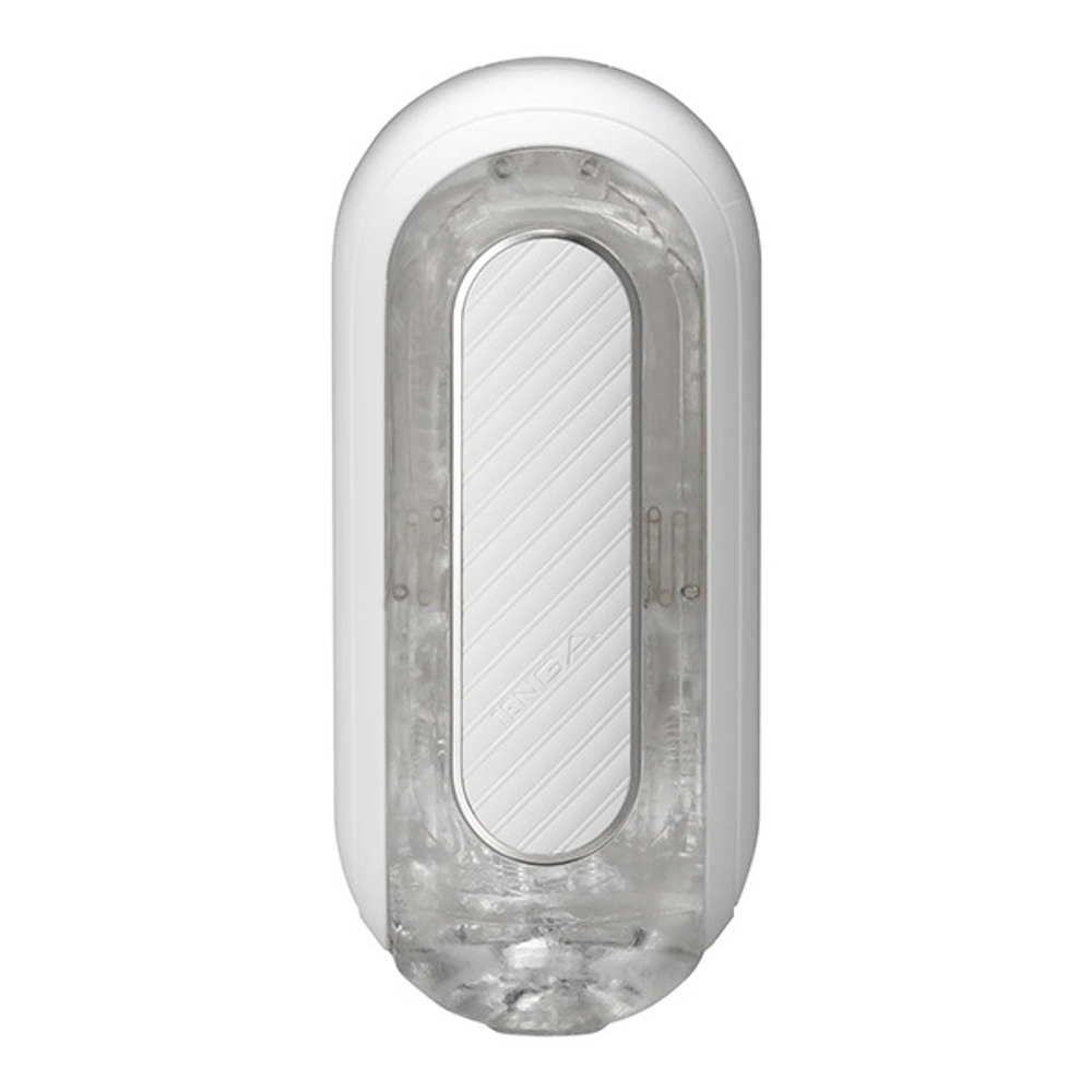 Белый мастурбатор с вибрацией Tenga Flip Zero Gravity TFZ-104