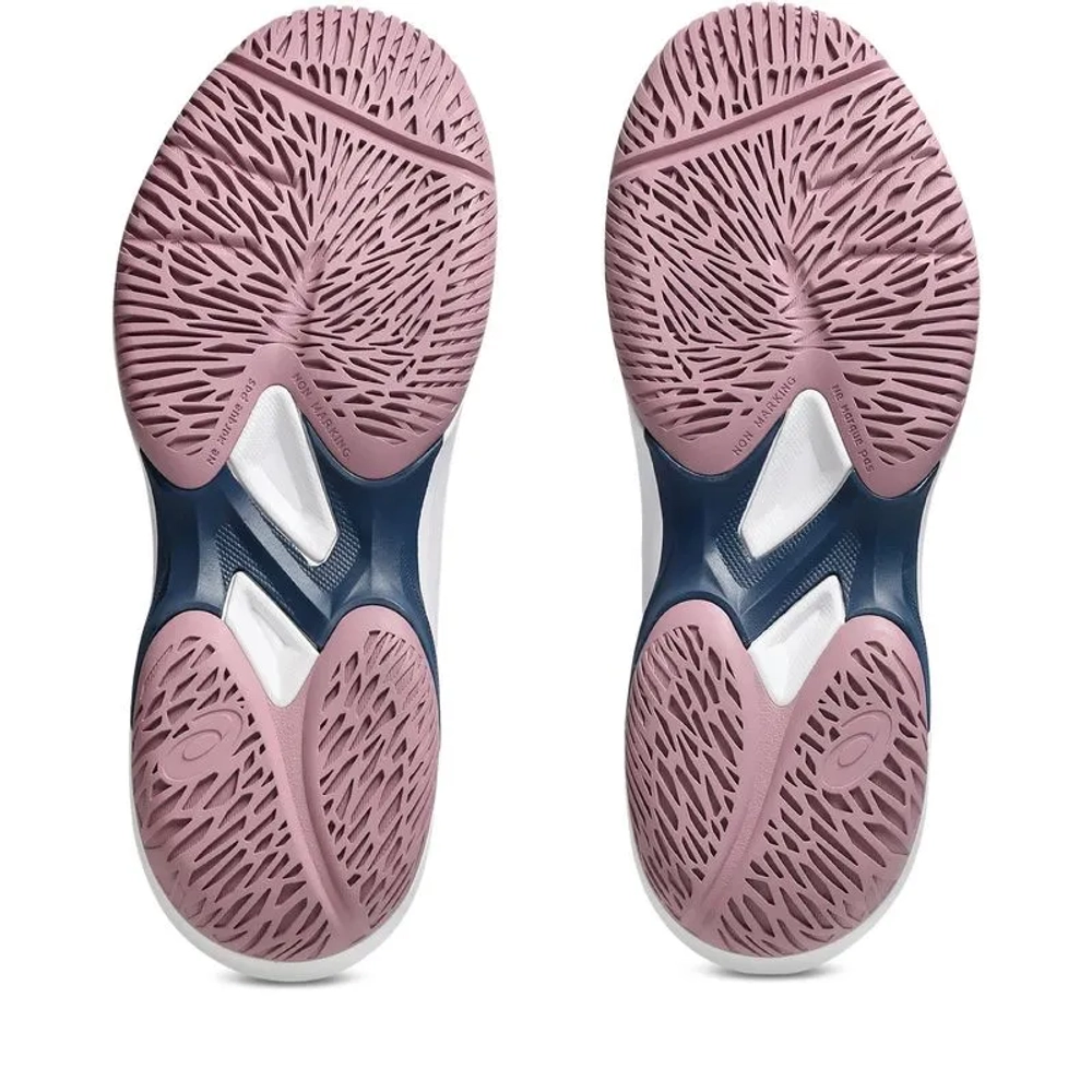 Женские теннисные кроссовки Asics Game FF - white/independence blue